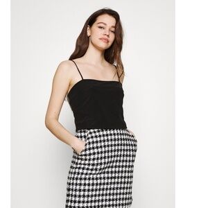 Vero Moda Black Vmgiana Singlet Tube Top